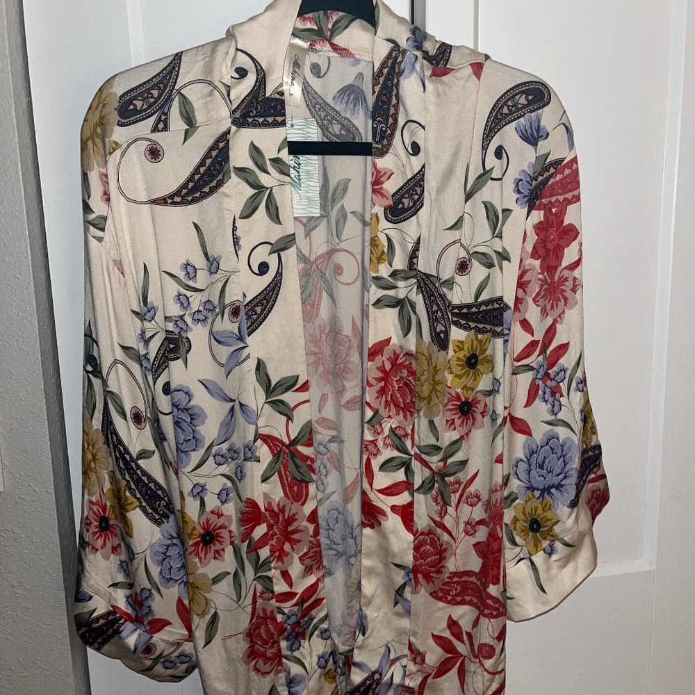Floral Kimono Top